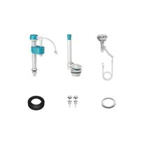 Kit deca universal para caixa descarga simples Kit deca universal para caixa descarga simples