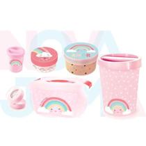 Kit Decora Para Quarto Do Bebe 6 Peças Arco Iris - plasutil Kit Decora Para Quarto Do Bebe 6 Peças Arco Iris - plasutil