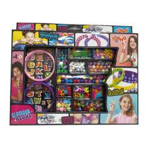 Kit decora pulseiras com adesivo E micangas - toyng Kit decora pulseiras com adesivo E micangas - toyng