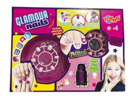 Kit Decora Unha Glamour Nails 21279 - Toyng