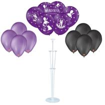 Kit Decoração Completo Da Wandinha Festa Aniversario Kit Decoração Completo Da Wandinha Festa Aniversario