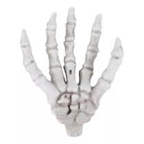 Kit Decoração de Halloween 6 Mãos de Caveira Assustadoras Kit Decoração de Halloween 6 Mãos de Caveira Assustadoras