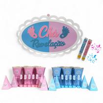 Kit Decoração Festa Chá Revelação Infantil