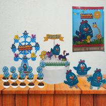 Kit decoração festa em casa só um bolinho Galinha Pintadinha para crianças - DBM Kids