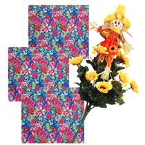 Kit Decoração Festa Junina: 3 Toalhas Mesa Chita + 1 Buquê Girassol + 1 Espantalho Decorativo = 5 Produtos Temáticos Kit Decoração Festa Junina: 3 Toalhas Mesa Chita + 1 Buquê Girassol + 1 Espantalho Decorativo = 5 Produtos Temáticos