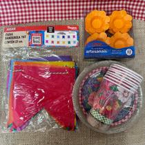 Kit Decoração Festa Junina 57 Peças - Inspire sua Festa Loja