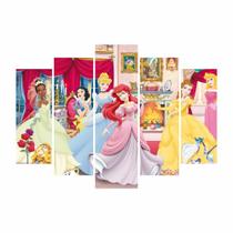 Kit Decoração Festa Princesas Da Disney Ariel Cinderela Bela