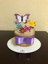 Kit Decoração Jardim Festa Girassol/borboleta - 70 Peças Kit Decoração Jardim Festa Girassol/borboleta - 70 Peças