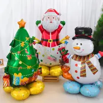 Kit Decoração Natal Balões Enfeites Natalinos Feliz Natal