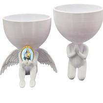 Kit Decoração Nossa Senhora D'Ajuda Anjinho Oração Kit Decoração Nossa Senhora D'Ajuda Anjinho Oração