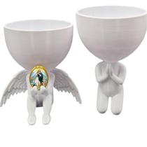 Kit Decoração Nossa Senhora da Conceição Anjinho Oração