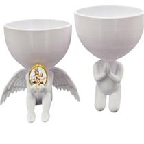 Kit Decoração Nossa Senhora da Esperança Anjinho Oração Kit Decoração Nossa Senhora da Esperança Anjinho Oração