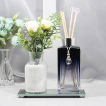 Kit Decoração Sala Home Spray Bandeja Decorativa Vaso Luxo