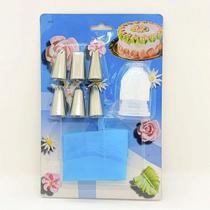Kit Decorador de Bolo Inox - 1 unidade - Rizzo