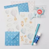 Kit Decorativo Balões - Azul Kit Decorativo Balões - Azul