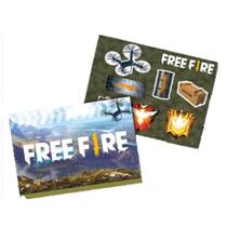Kit Decorativo Cartonado Free Fire 02 unidades Kit Decorativo Cartonado Free Fire 02 unidades