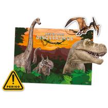 Kit Decorativo Reino dos Dinossauros - 7 Itens Kit Decorativo Reino dos Dinossauros - 7 Itens