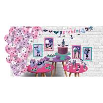 Kit decorativo só um bolinho festa vampirina festcolor