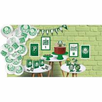 Kit Decorativo Só Um Bolinho Palmeiras - Festcolor