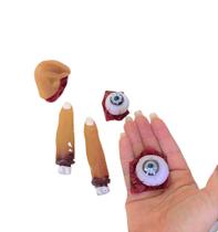 kit Dedo Olho e Orelha de látex acessórios Pegadinha kit Dedo Olho e Orelha de látex acessórios Pegadinha