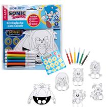 Kit Dedoche Para Colorir Sonic Com 6 Cards