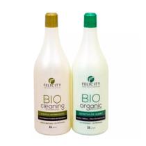 Kit Definitiva Bio Organic Felicity + Shampoo Bio Cleaning 2 X 1L Kit Definitiva Bio Organic Felicity + Shampoo Bio Cleaning 2 X 1L