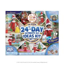 Kit definitivo de 24 dias para Elf on the Shelf com mais de 70 adereços Kit definitivo de 24 dias para Elf on the Shelf com mais de 70 adereços