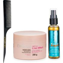 Kit Defrizz C.Kamura Nutrição Argan + Pente Lilabella
