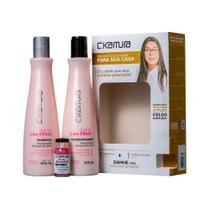 Kit Defrizz Liss Efect C.Kamura Trio Do Liso Perfeito