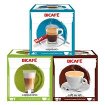 Kit Degustação 48 Cápsulas Dolce Gusto Bicafé Kit Degustação 48 Cápsulas Dolce Gusto Bicafé