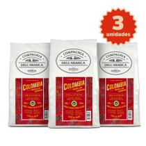 Kit Degustação Café Compagnia Dell'Arabica - 3 Colômbia Grão 250g Kit Degustação Café Compagnia Dell'Arabica - 3 Colômbia Grão 250g