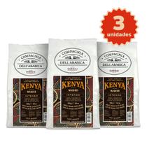 Kit Degustação Café Compagnia Dell'Arabica - Quênia 3x250g Kit Degustação Café Compagnia Dell'Arabica - Quênia 3x250g
