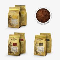 Kit Degustação Café Especial Torrado e Moído Realcafé Reserva 3 Torras 100 Arábica 250g Pontuação 86,00 Kit Degustação Café Especial Torrado e Moído Realcafé Reserva 3 Torras 100 Arábica 250g Pontuação 86,00