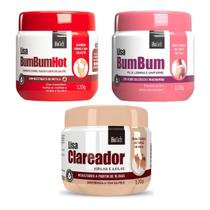 Kit Deixar O Bumbum Bonito Lisinho Sem Mancha Lisa Bio Soft Kit Deixar O Bumbum Bonito Lisinho Sem Mancha Lisa Bio Soft