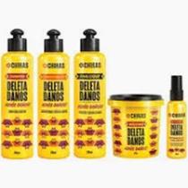 kit Deleta Danos Chikas shampo+cond+fin+mascara+reparador