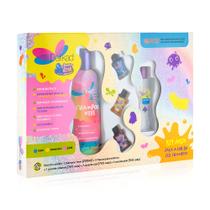 Kit Delikad Banho Mix Beauty Slime Faça A Cor Do Seu Shampoo