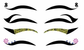 Kit Delineador Adesivo Para os Olhos EYE-1906