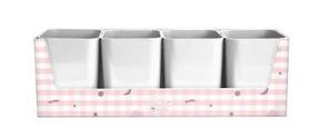Kit Dello Porta Caneta Objeto Pequenos Astros Rosa 04 und 339018
