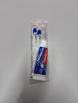 Kit dental 2 escovas e 1 creme dental de 30g (caixa com 10 unidades)