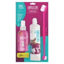 Kit Dental Master com Creme Dental, Escova e Spray para hálito sabor Tutti-Frutti