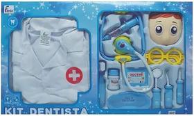 Kit dentista c/avental azul dtv806a - fênix