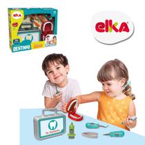 Kit Dentista Infantil Doutor(a) Dentinho Maleta + Acessórios