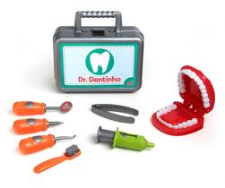 Kit Dentista Infantil - Dr. Dentinho - 8 peças - Elka Kit Dentista Infantil - Dr. Dentinho - 8 peças - Elka