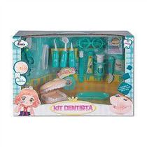 Kit Dentista Infantil Grande Azul 16 Peças Fenix Kit Dentista Infantil Grande Azul 16 Peças Fenix
