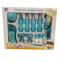 kit dentista medico infantil 15 peças - koltrim