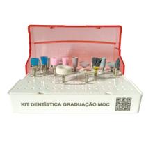 Kit Dentística (Graduação Moc) American Burrs
