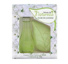 Kit deo col jasmim 60ml e sab 75g aromatica Kit deo col jasmim 60ml e sab 75g aromatica
