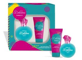 Kit Deo Colônia Delicious + Sabonete Líquido Facial Kit Deo Colônia Delicious + Sabonete Líquido Facial