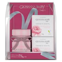 Kit Deo Colônia Giovanna Baby Classic 20ml + 2 Sabonetes 90g
