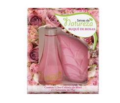 Kit deo colonias bouque de rosas 60ml e sab 75g aromatica Kit deo colonias bouque de rosas 60ml e sab 75g aromatica